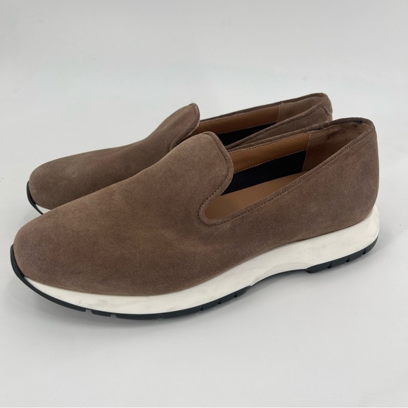 Aquatalia Karsyn Suede Slip-on Comfort Sneakers 9.5 - Picture 4 of 11